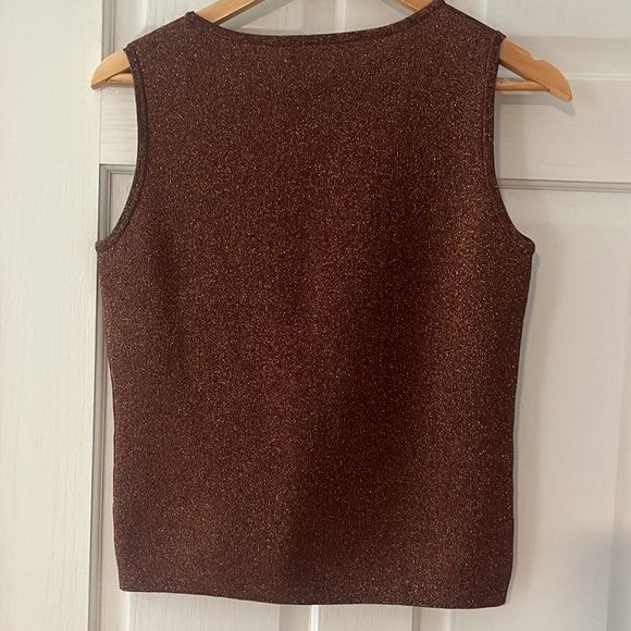 VNTG Joseph A Sparkle Sweater Tank - Picture 4 of 4